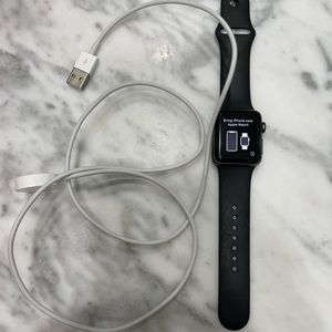 Apple Watch Series 3 with charger